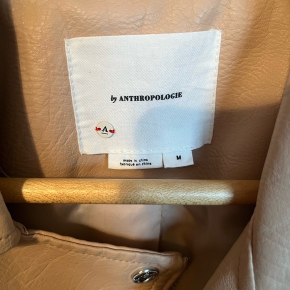 Anthropologie The Saige Faux-Leather Moto Jacket - Picture 7 of 9